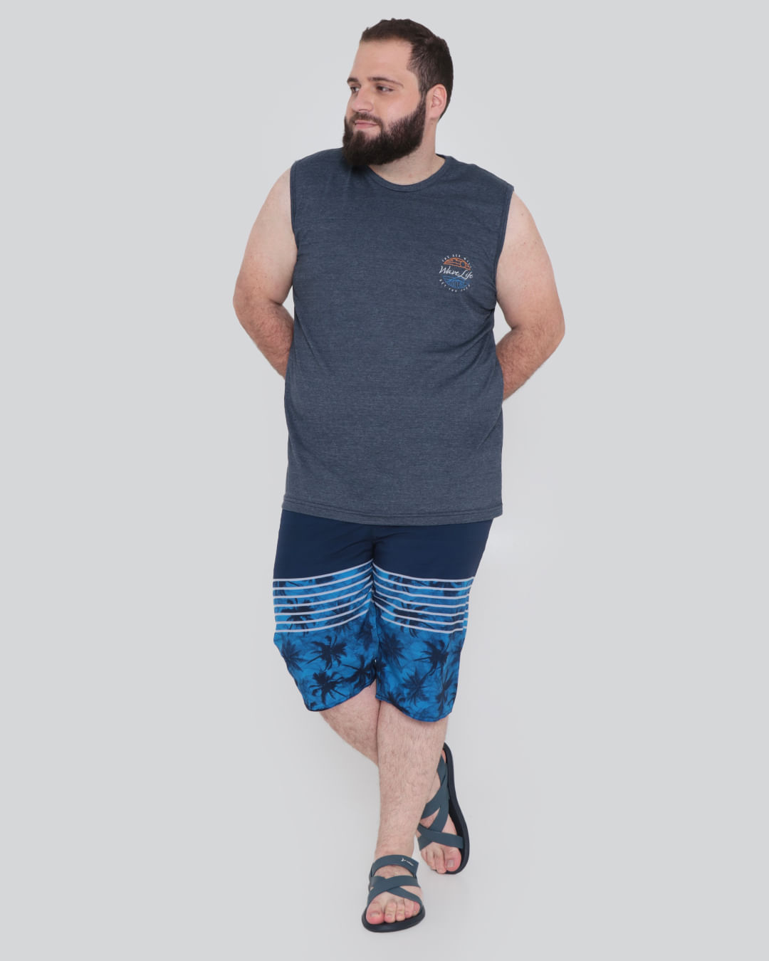 Machao-So-Masc-Ad-Estampg1g4---Cinza-Geometrico