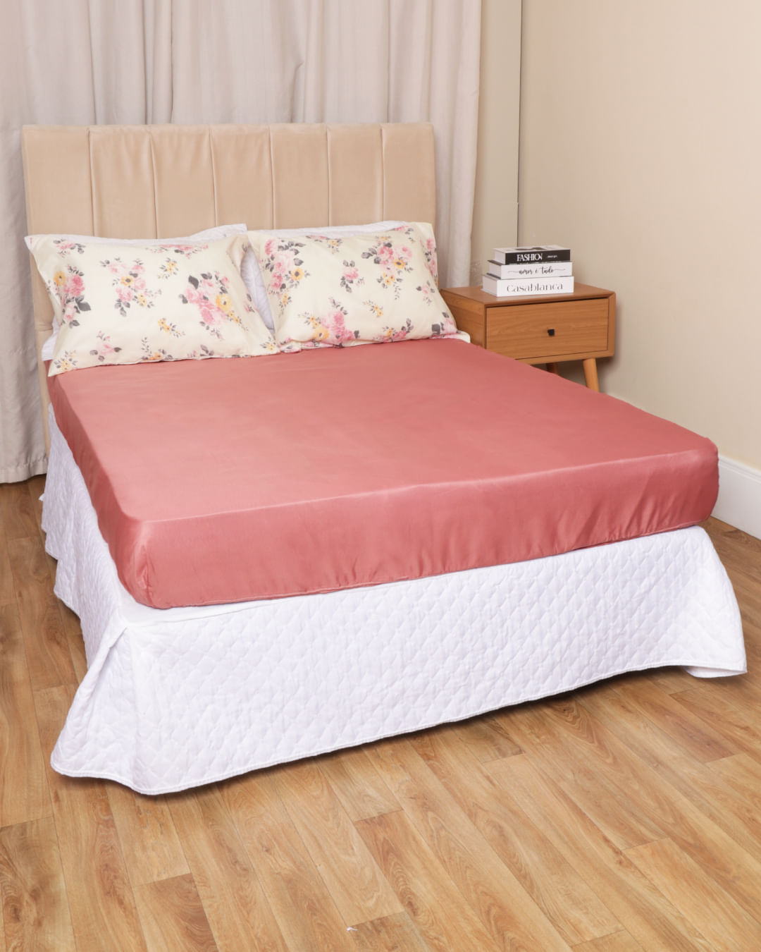 Jg-Cama-Casal-3-Pcs-Romantico-Ver-25---Terracota-Claro