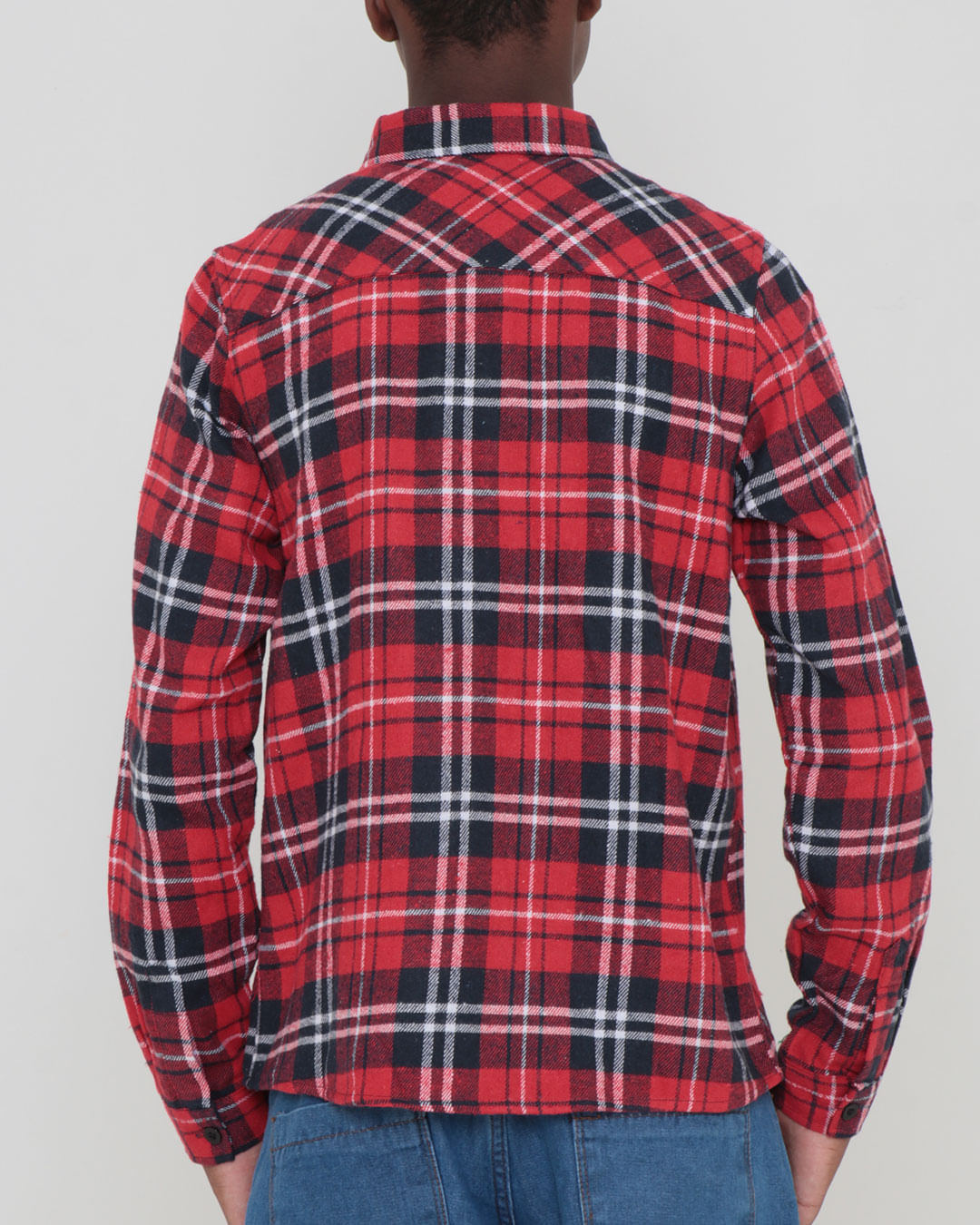 Camisa-Sfb-103-Ml-Masc1016-Xadre---Vermelho-Xadrez