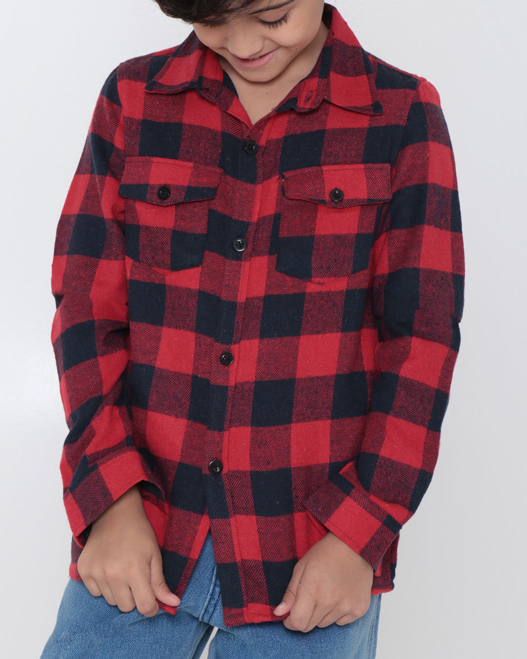 Camisa-Sfb-102-Ml-Masc48-Xadrez---Vermelho-Xadrez