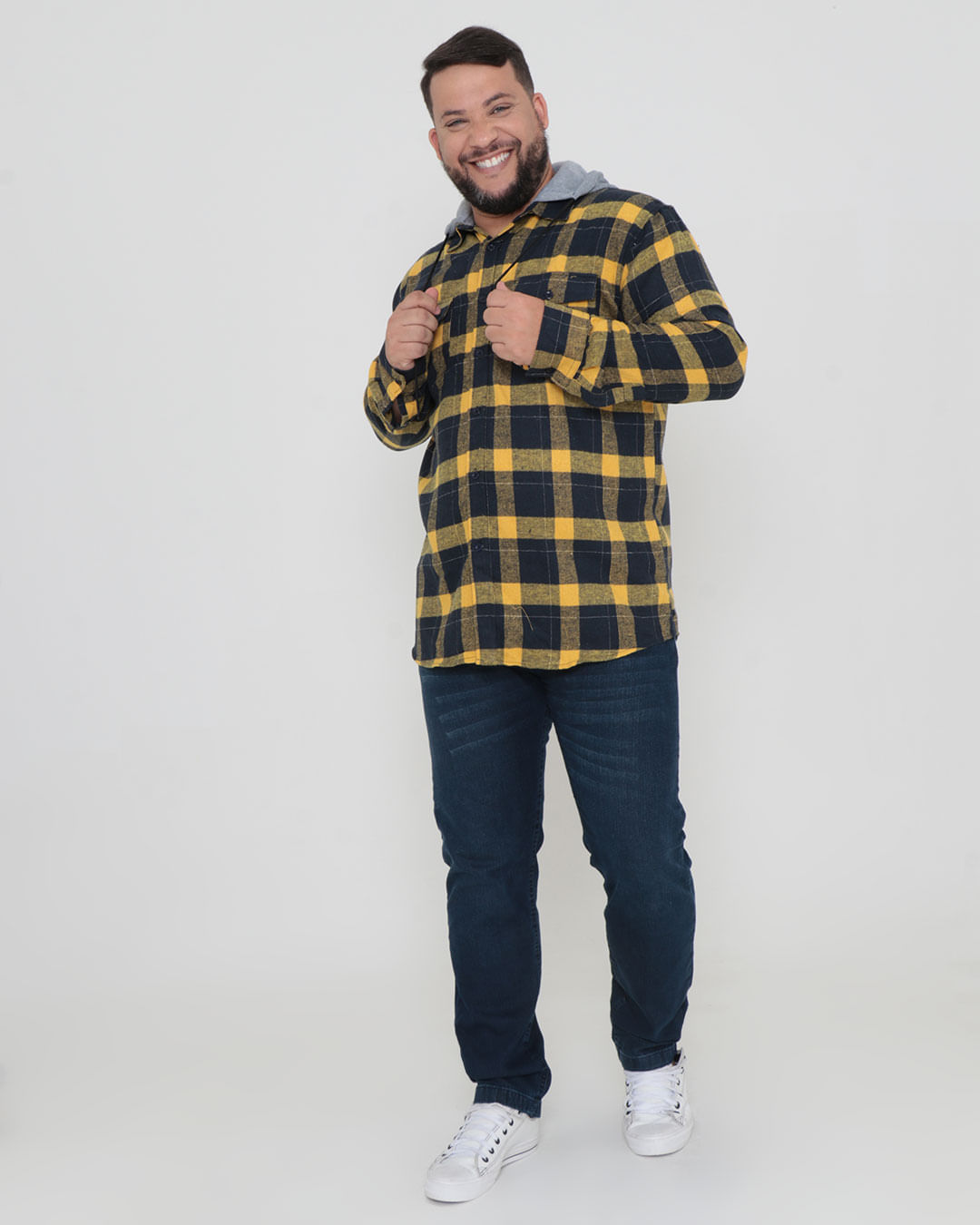 Camisa-Bl20-Fsps02-Flanela-Com-Capuz---Amarelo-Xadrez