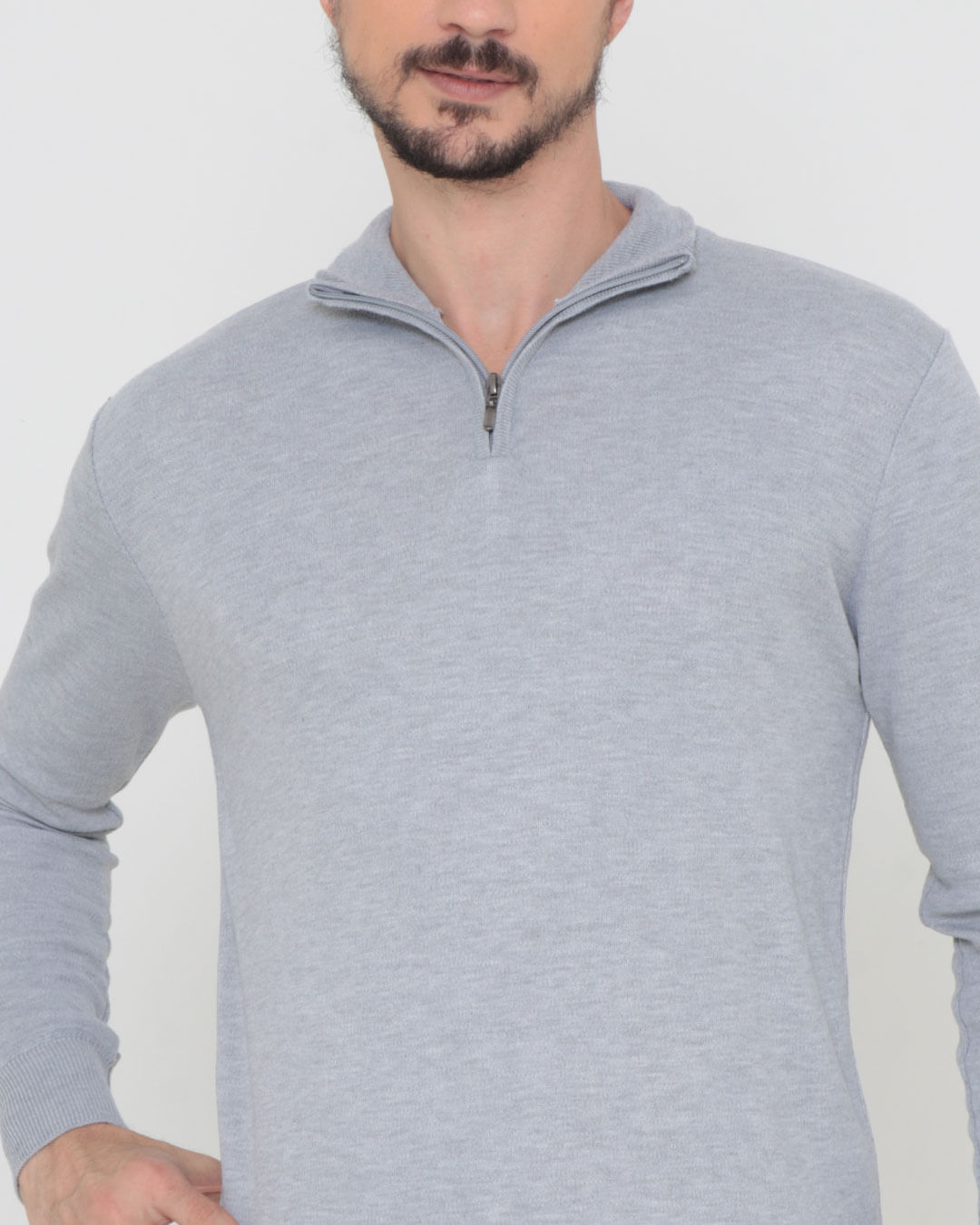 Tricot-Half-Ziper-Rep77-Mcinza-Pgg---Cinza-Claro