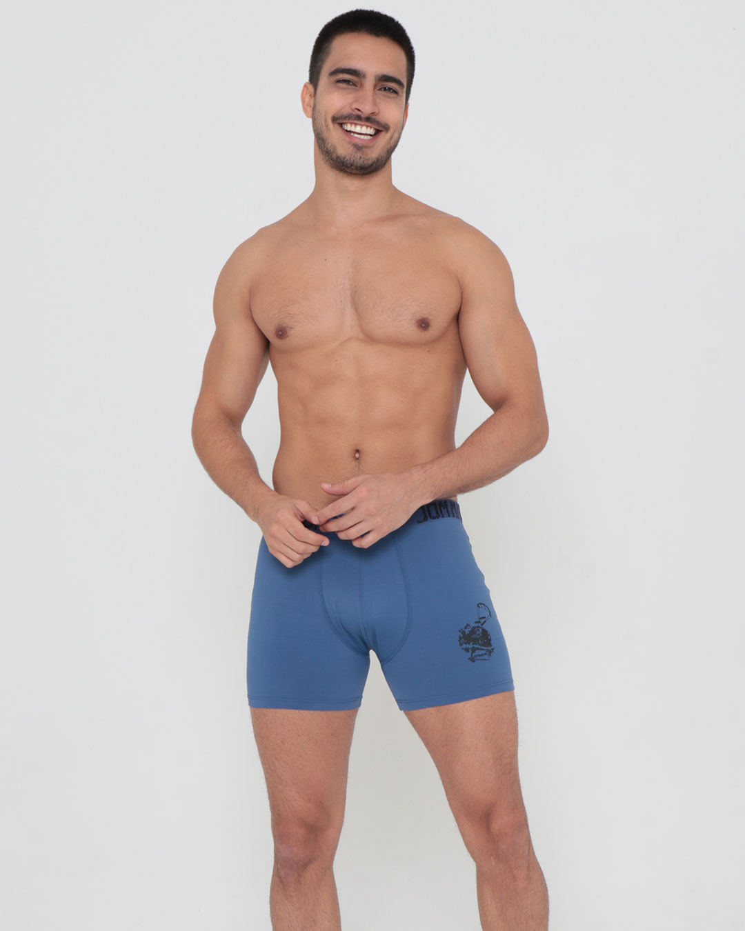 Cueca-8590-Boxer-Microfibra-Adulto---Azul-Floral