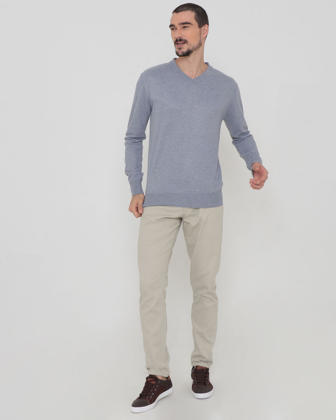 Tricot-Gola-V-Rep074-M-Banana-Pgg---Mescla-Claro