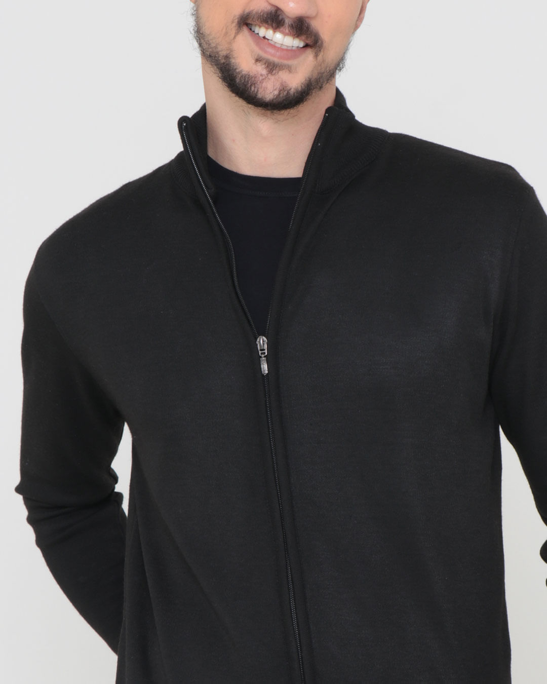 Tricot-Full-Zip-Rep079-Preto-Pgg---Preto