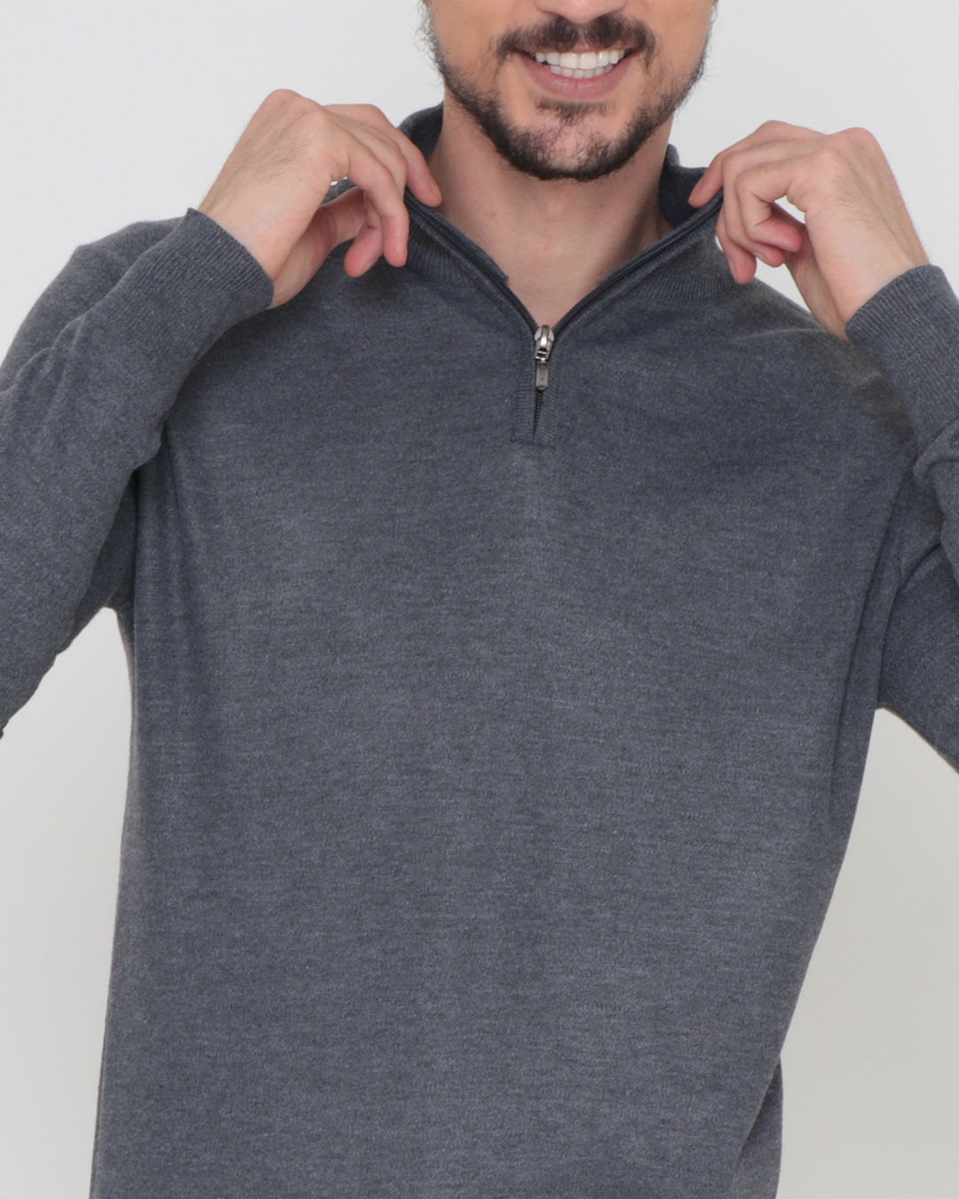 Tricot-Half-Ziper-Rep77-Mchumb-Pgg---Cinza-Medio