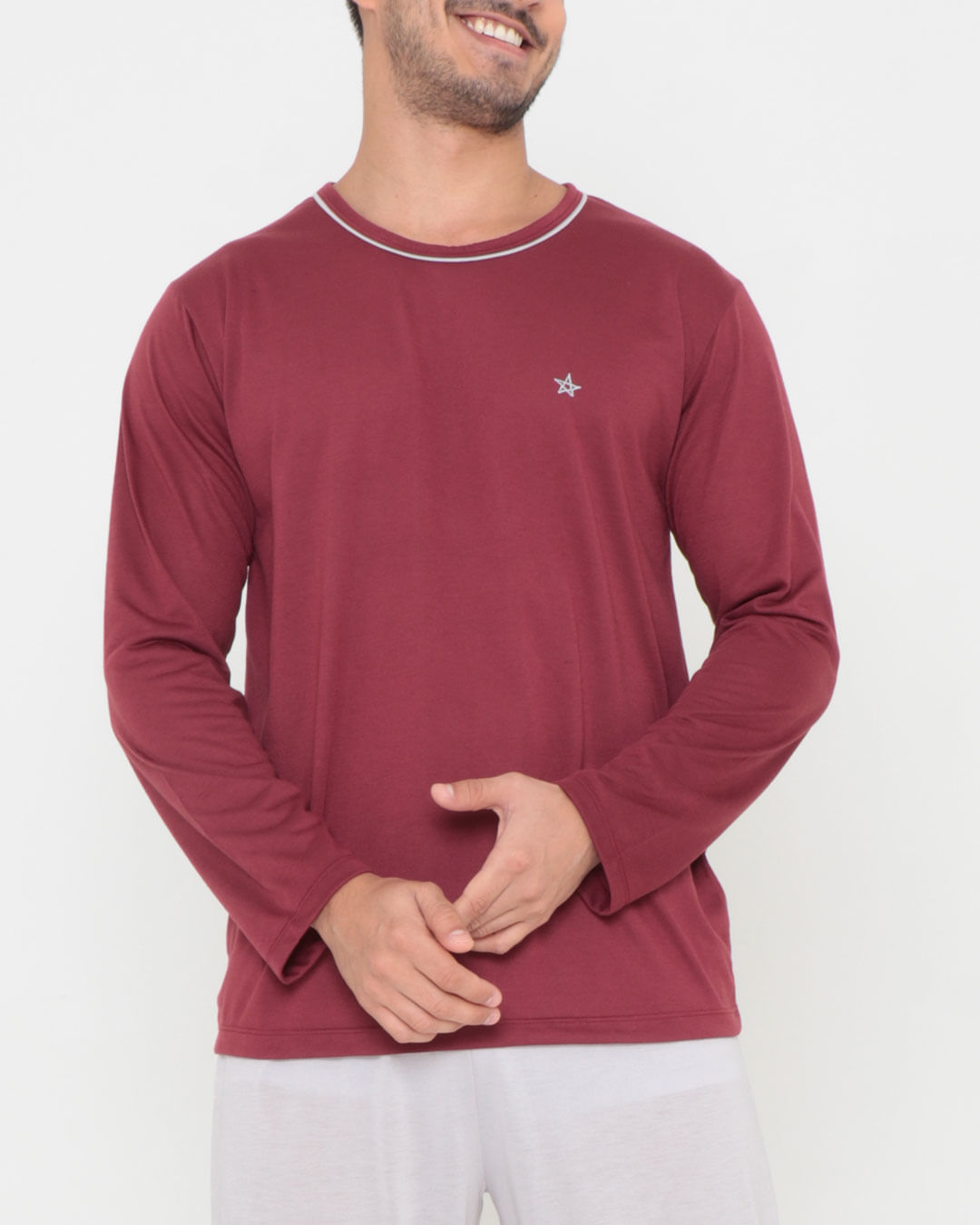 Pijama-Gola-C-67491---Vinho
