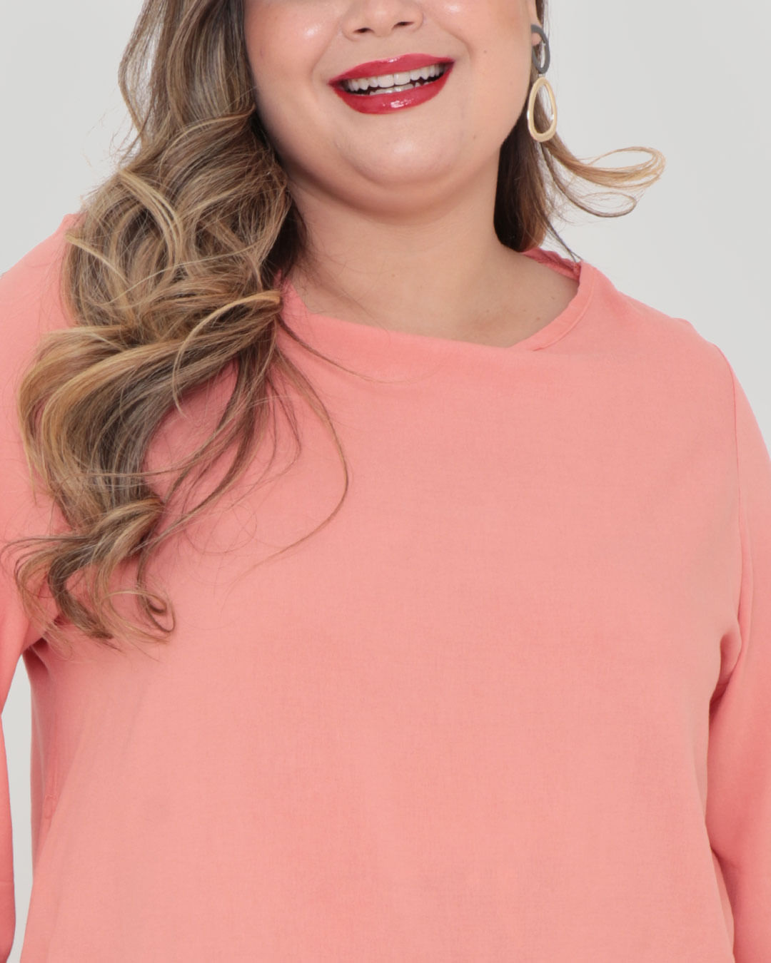 Blusa-Viscose-8354pl-Manga-34-Plus-Size---Rosa-Claro