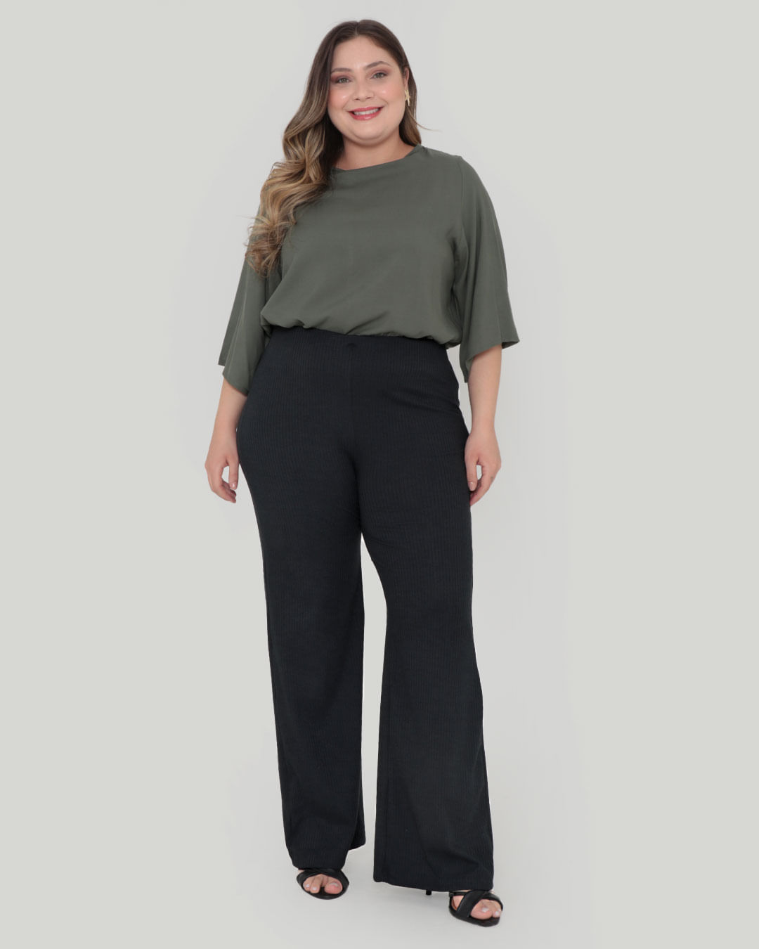 Blusa-Viscose-8354pl-Manga-34-Plus-Size---Verde-Medio