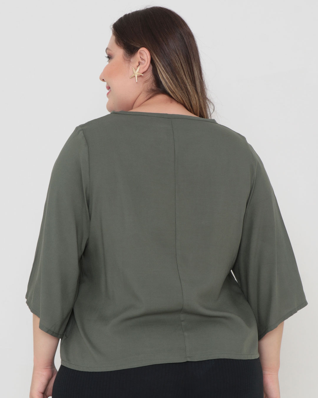 Blusa-Viscose-8354pl-Manga-34-Plus-Size---Verde-Medio