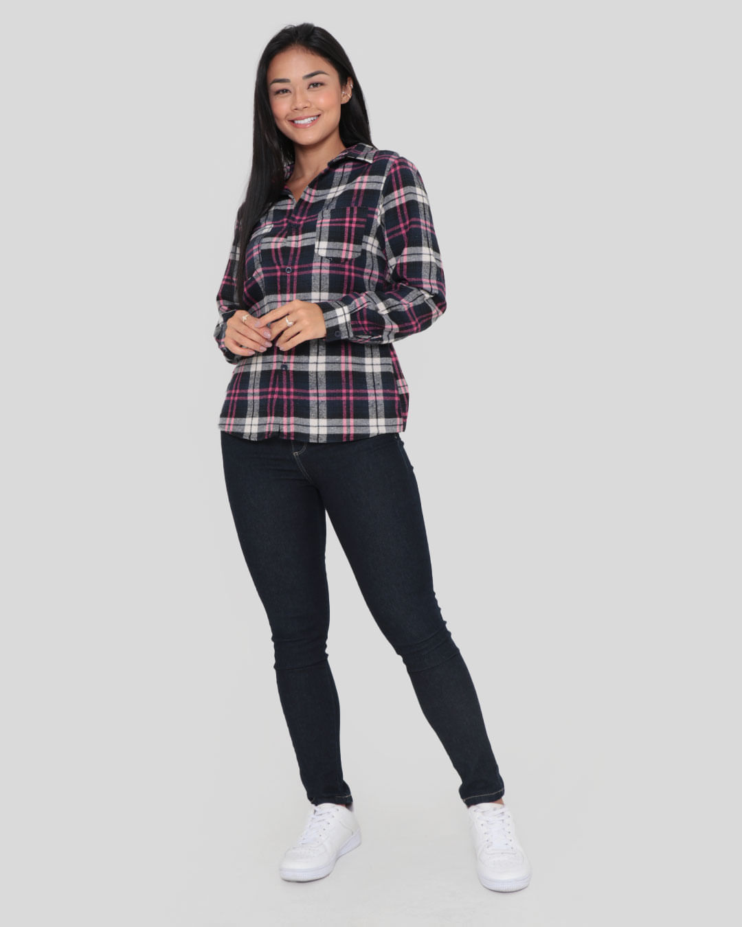 Camisa-C2020basic-De-Flanela-Bas---Marinho-Xadrez