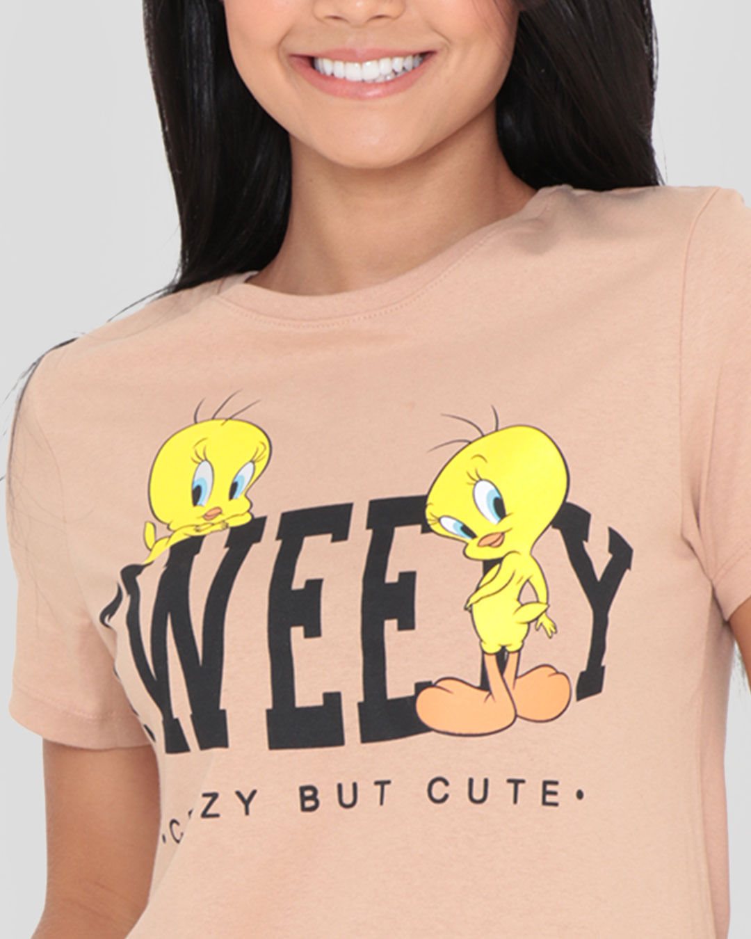 Camiseta-Piu-Piu-Bege-Piu-Piu-P1-22777---Bege-Claro