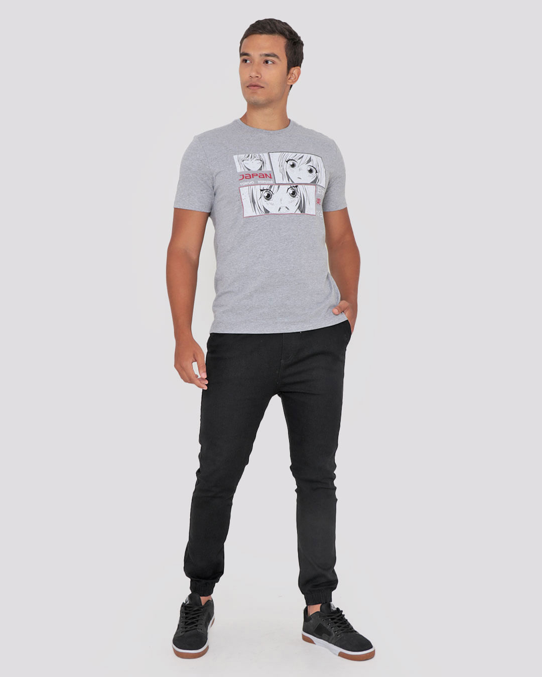 Camiseta-Amc-8117-Anime-Pgg---Cinza-Claro