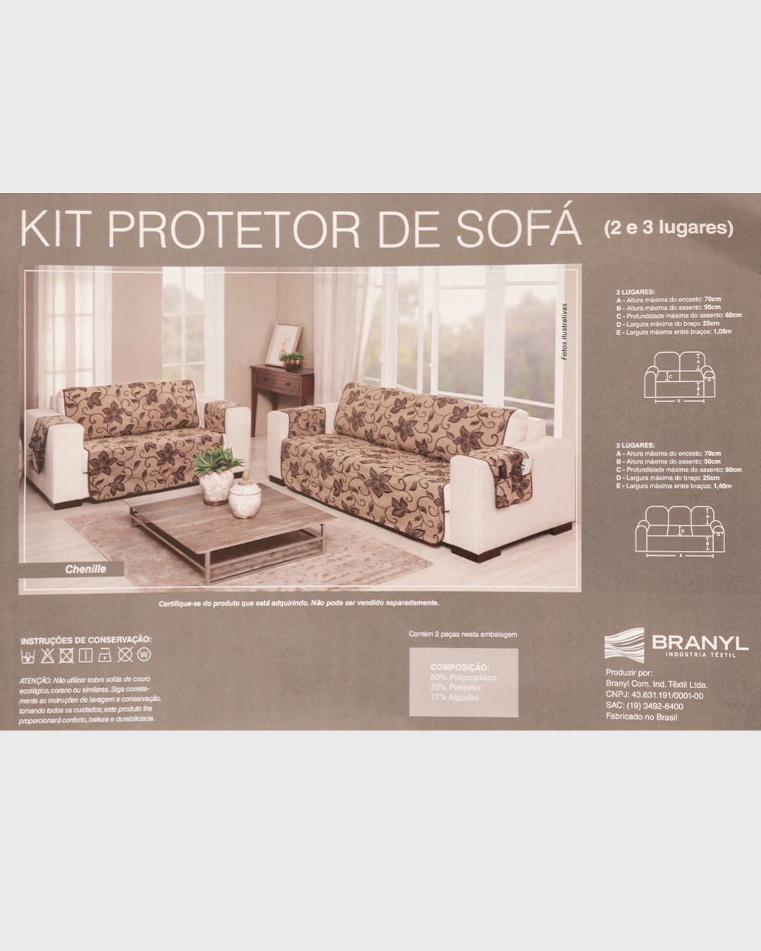 Kit-Protetor-Sofa-Chenille-2-E-3-Lug---Bege-Outros