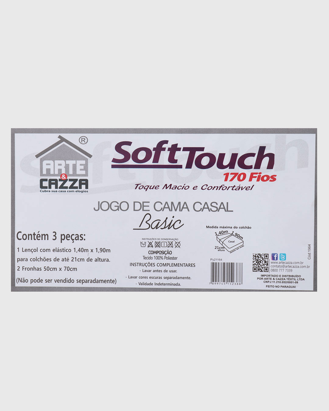 Jogo-De-Cama-Casal-3-Pcs-Imp---Bege-Claro