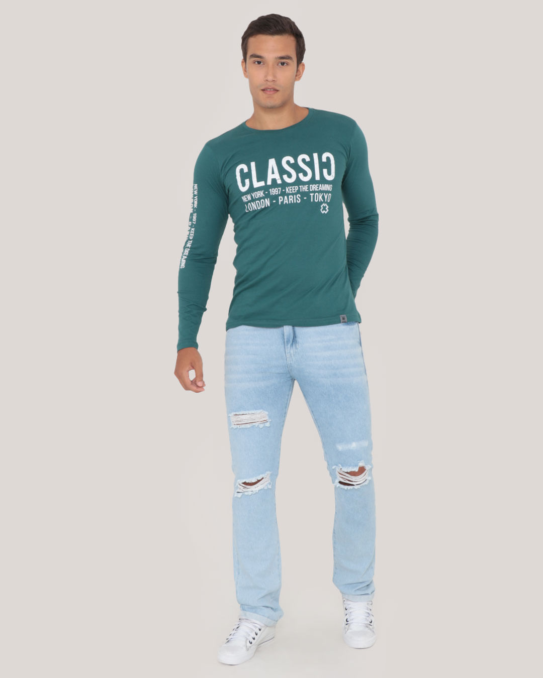 Camiseta-1800u9002-Floresta--Ml---Verde-Medio