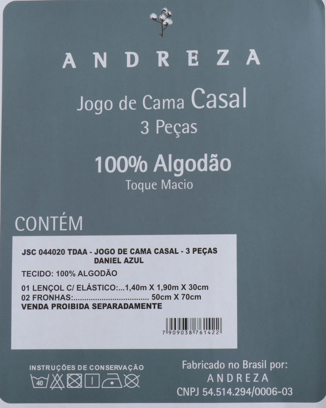 Jogo-De-Cama-Casal-3-Pcs-Imp---Amarelo-Listrado