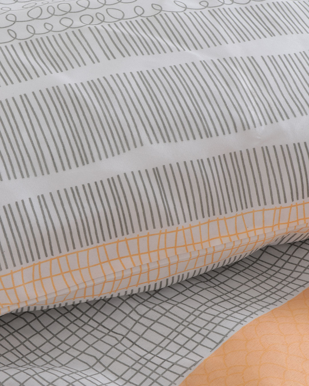 Jogo-De-Cama-Casal-3-Pcs-Imp---Laranja-Listrado