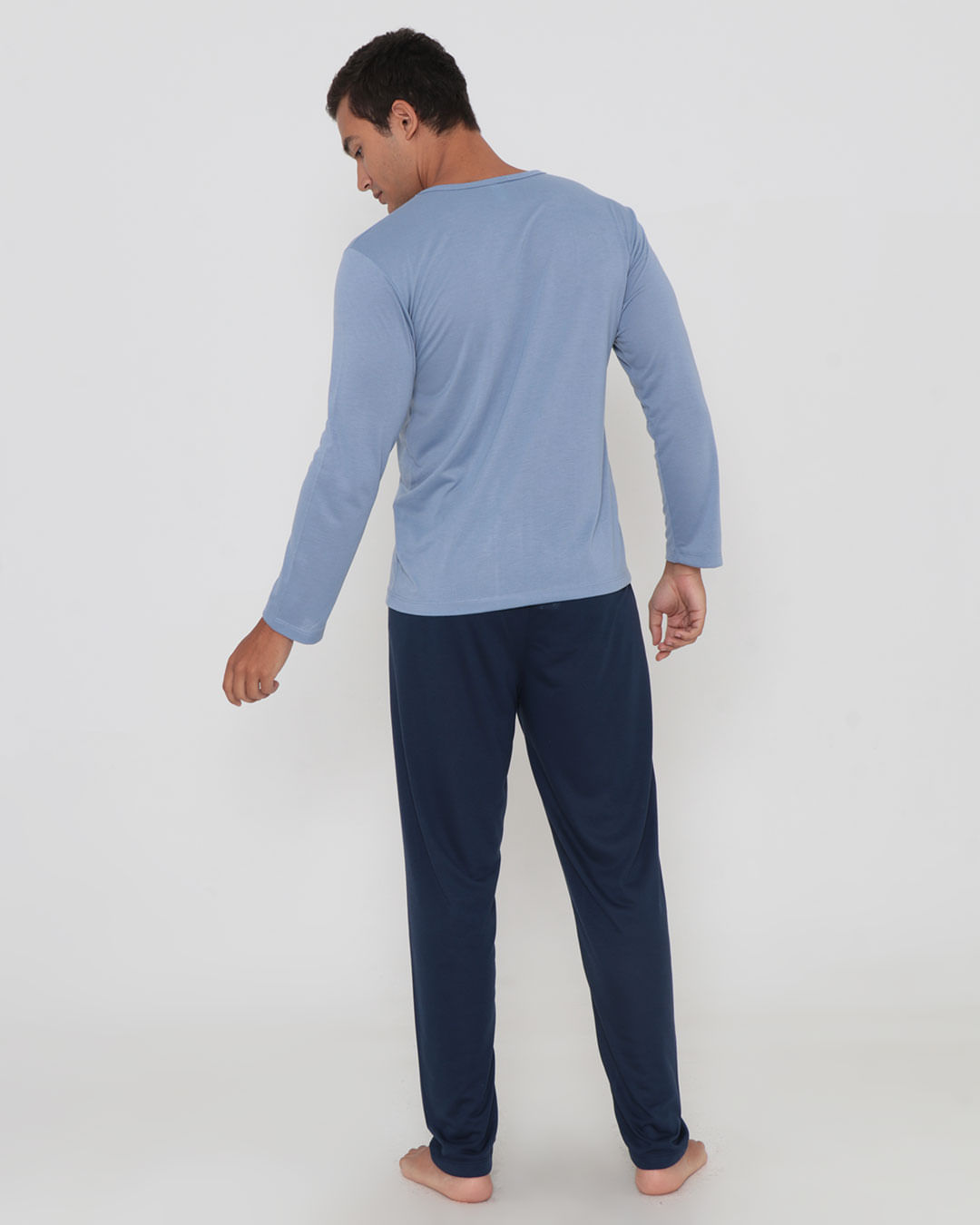 Pijama-Gola-V-Ml-E-Calca-67488---Azul-Claro