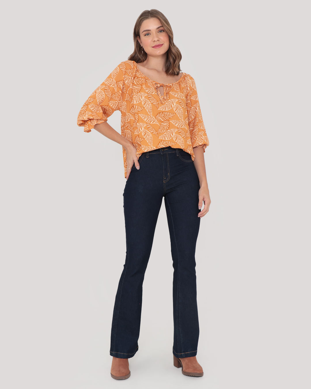 Blusa-8366re-Estampada-Ml---Laranja-Claro