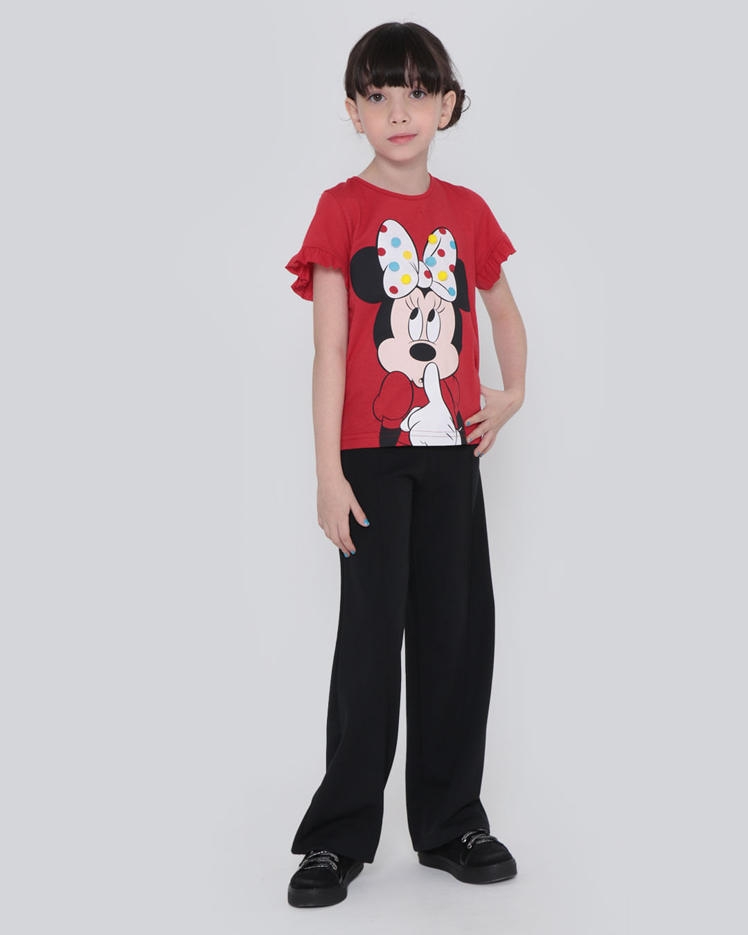 Blusa-Mc-Tral511--Minnie-Fem410---Vermelho-Medio