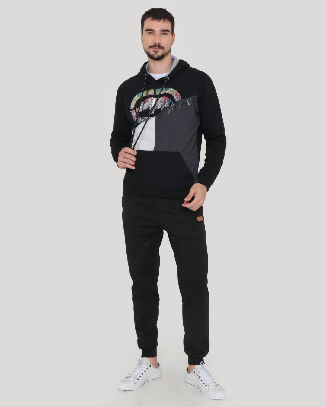 Moletom-Ecko-U442a--Fechado---Preto