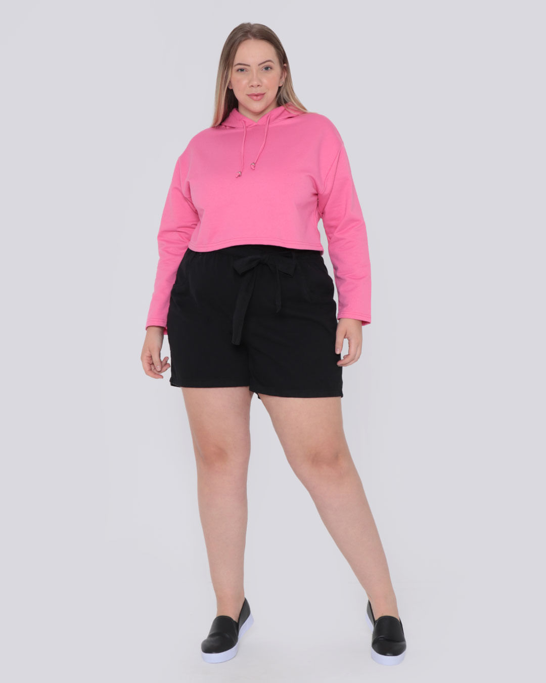 Blusa-Moletom-22327-Ml-Capuz-Lisa---Rosa-Medio