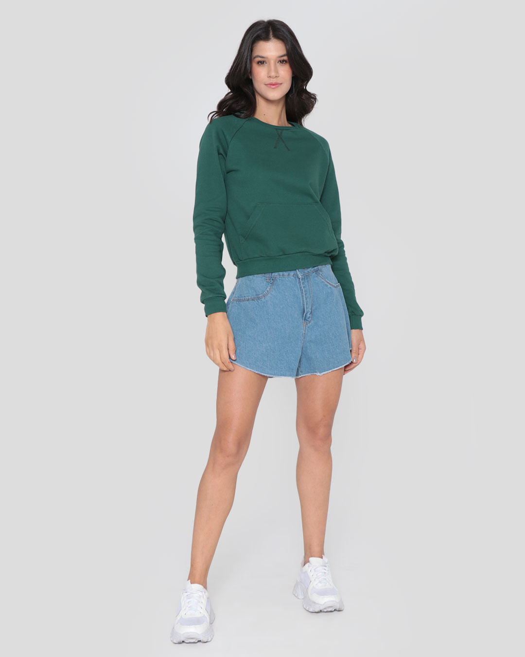 Blusa-006-Moletom-Raglan-Fechado---Verde-Escuro