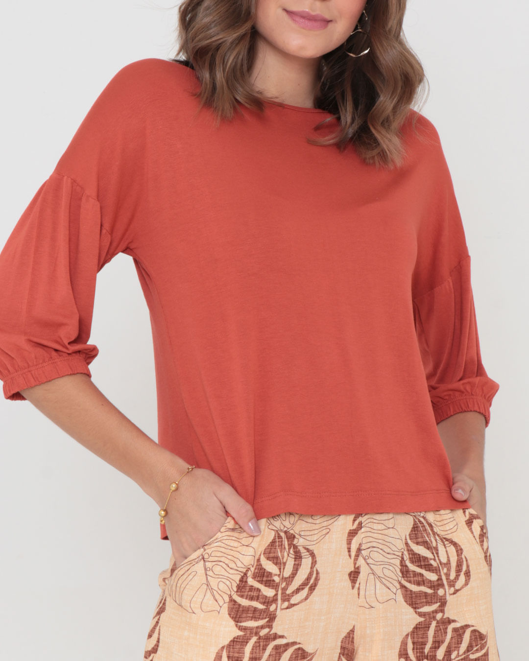 Blusa-Bl7744-Manga-78---Terracota-Medio