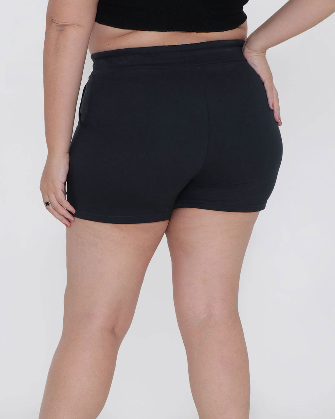 Short-Thf051-Los-Angeles---Preto