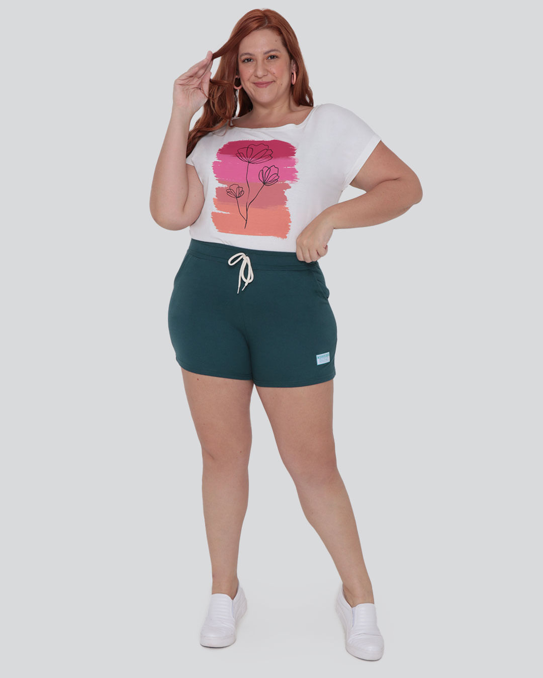 Short-Thf051-Los-Angeles---Verde-Escuro