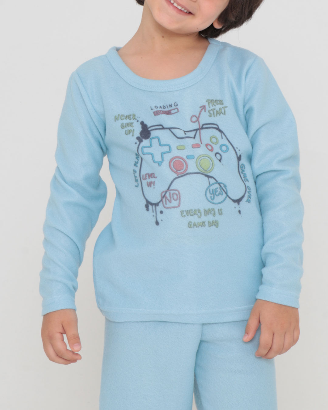 Pijama-02-Soft-Gola-Careca-Mas-48---Azul-Claro