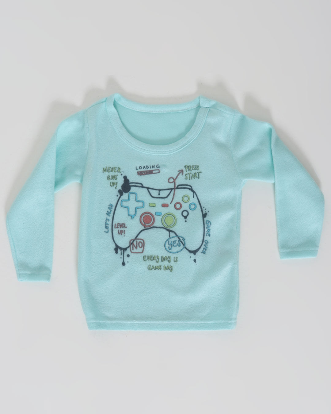 Pijama-02-Soft-Gola-Careca-Mas-48---Verde-Claro
