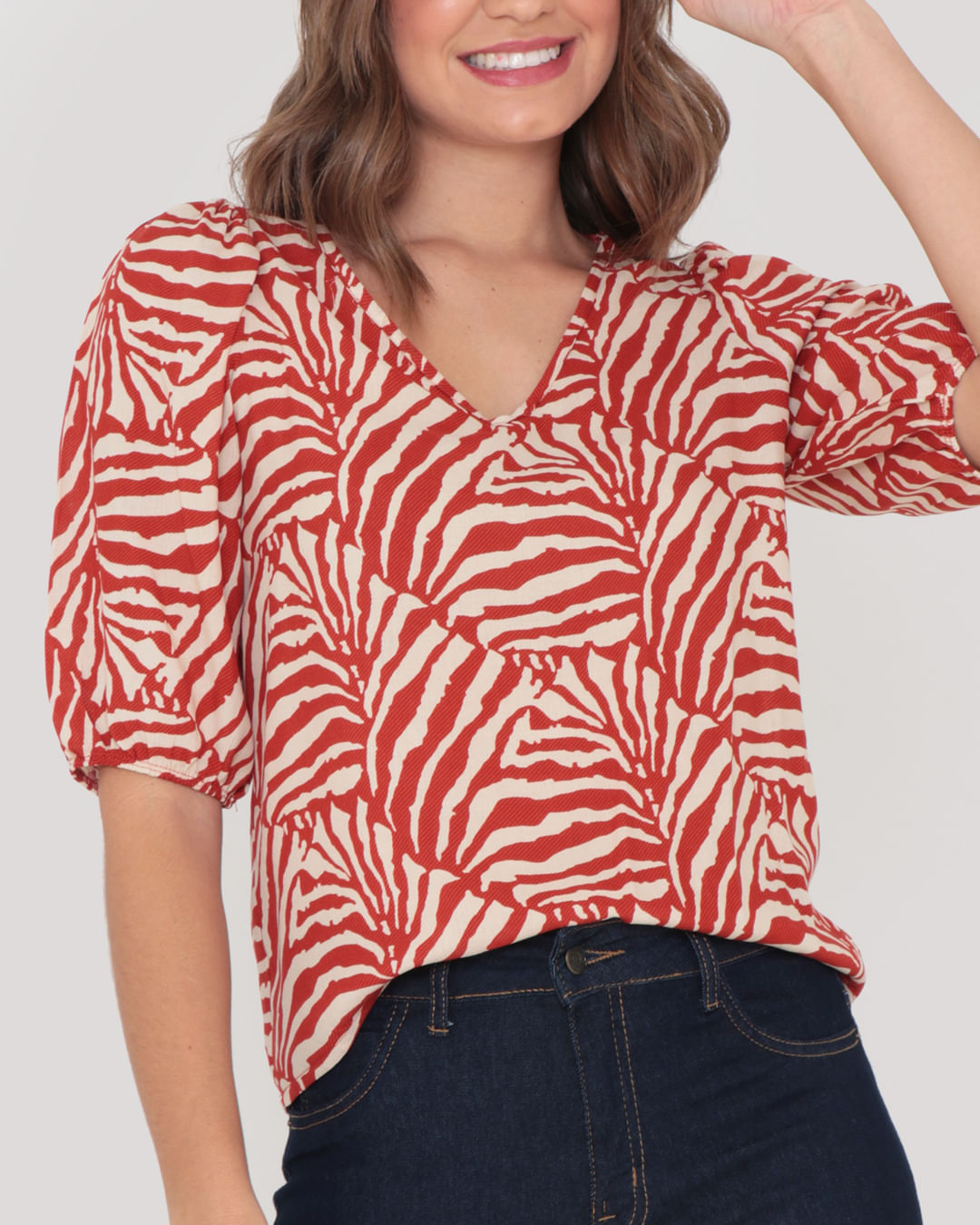 Blusa-8364re-Manga-34-Estampada---Terracota-Floral