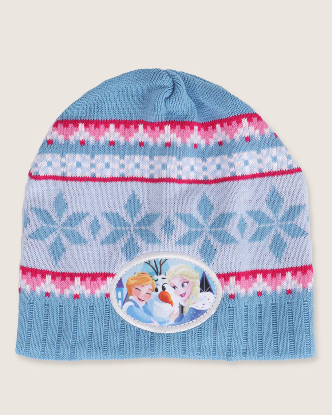 Gorro-Jacquard-Kds05-Frozen-Infa---Azul-Claro