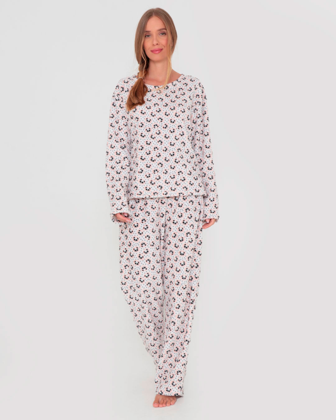 Pijama-Longo-Soft-Off-Panda---Off-White