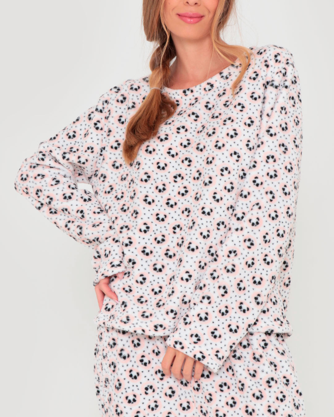 Pijama-Longo-Soft-Off-Panda---Off-White