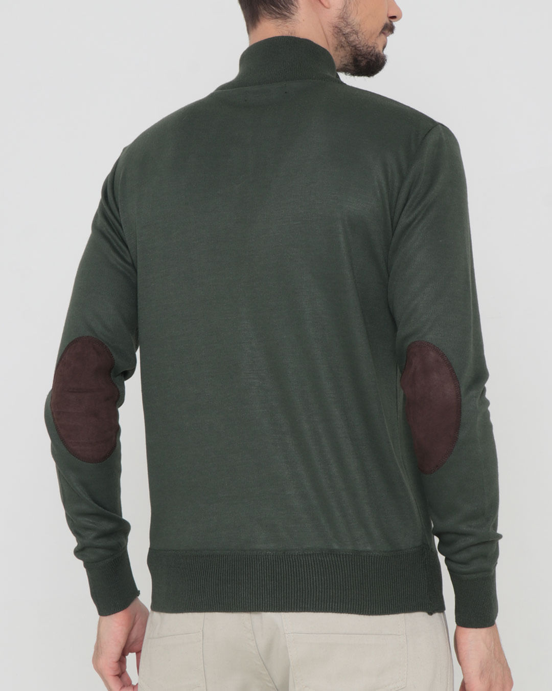 Tricot-Half-Zip-Suede-Verde-Pgg---Verde-Medio