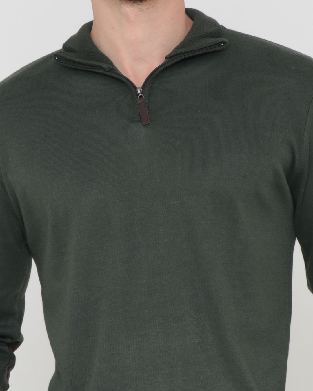 Tricot-Half-Zip-Suede-Verde-Pgg---Verde-Medio
