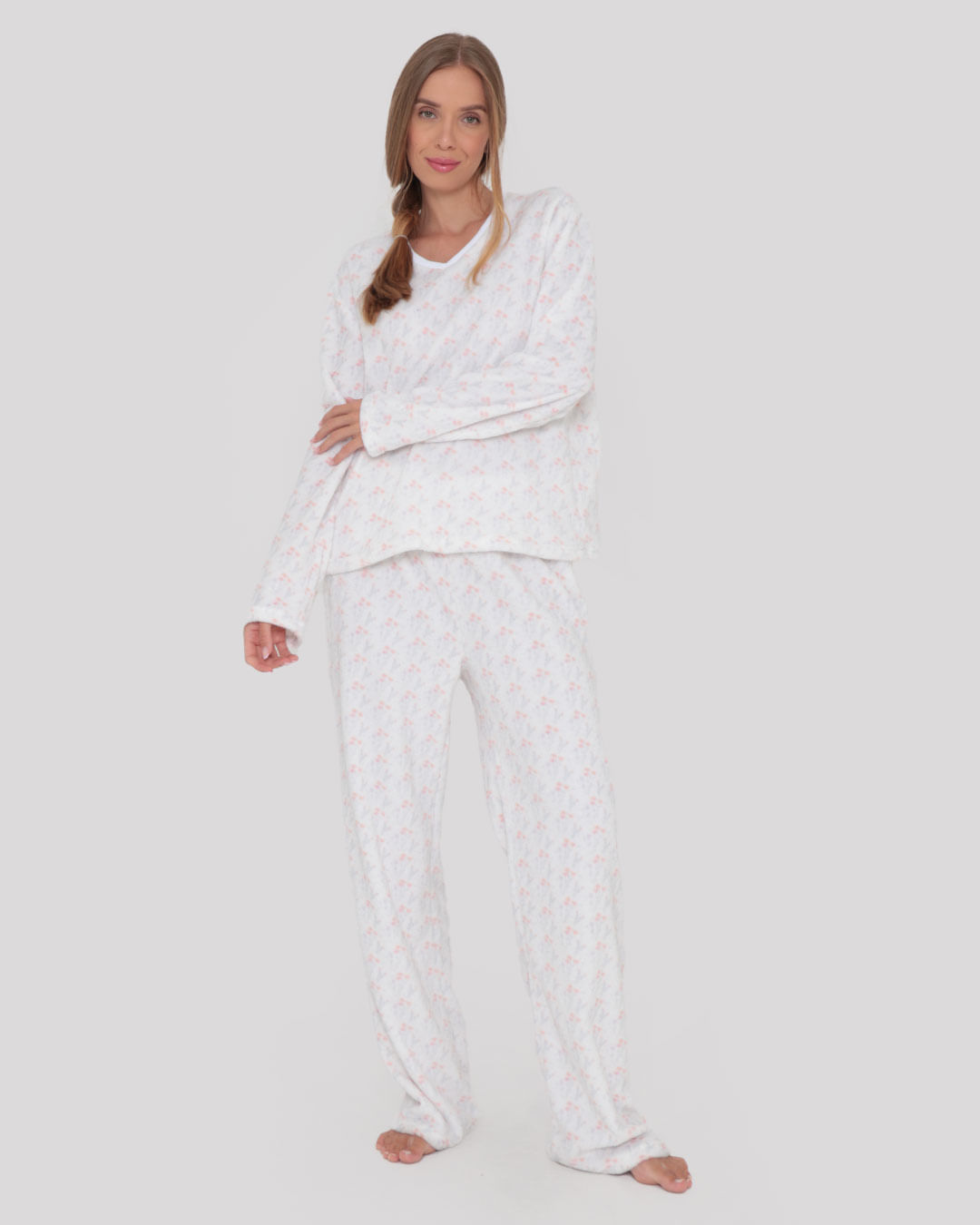 Pijama-Longo-Soft-Off-Floral---Off-White-Floral