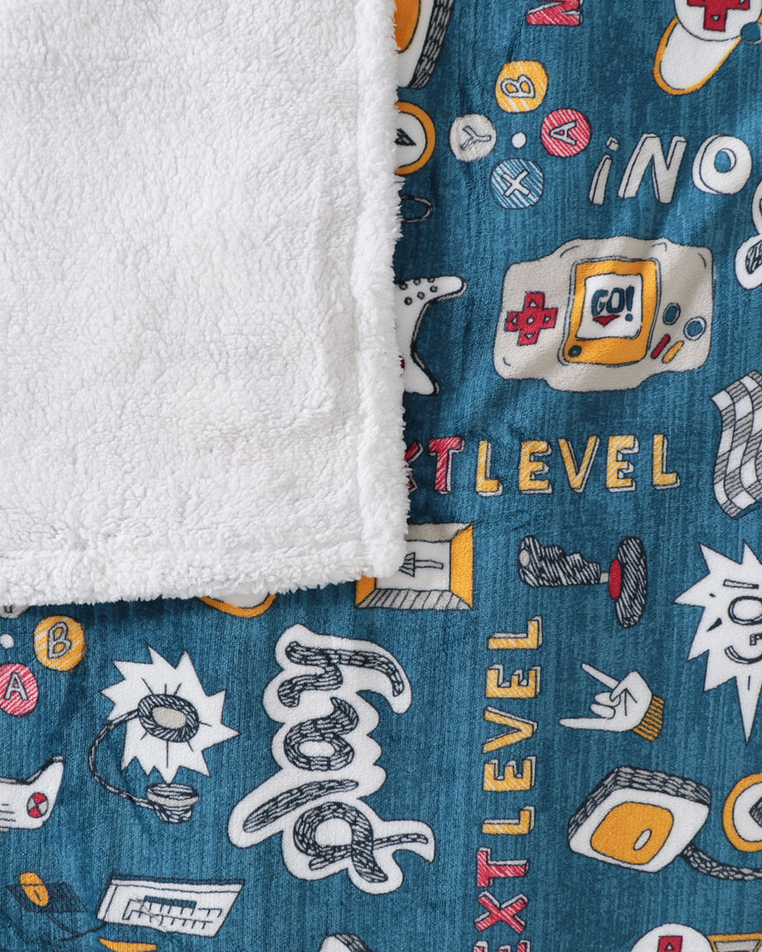 Manta-Flannel-Com-Sherpa-Gaming---Marinho