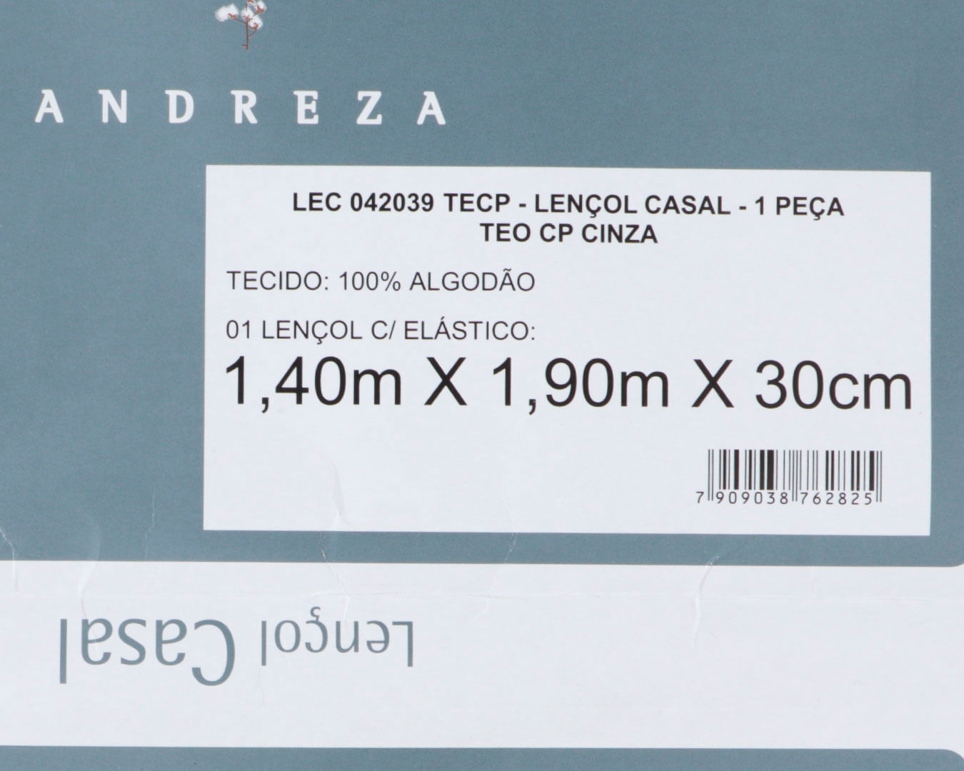 Lencol-C-Elastico-Casal--Teo-Cp-Cinza---Cinza-Outros