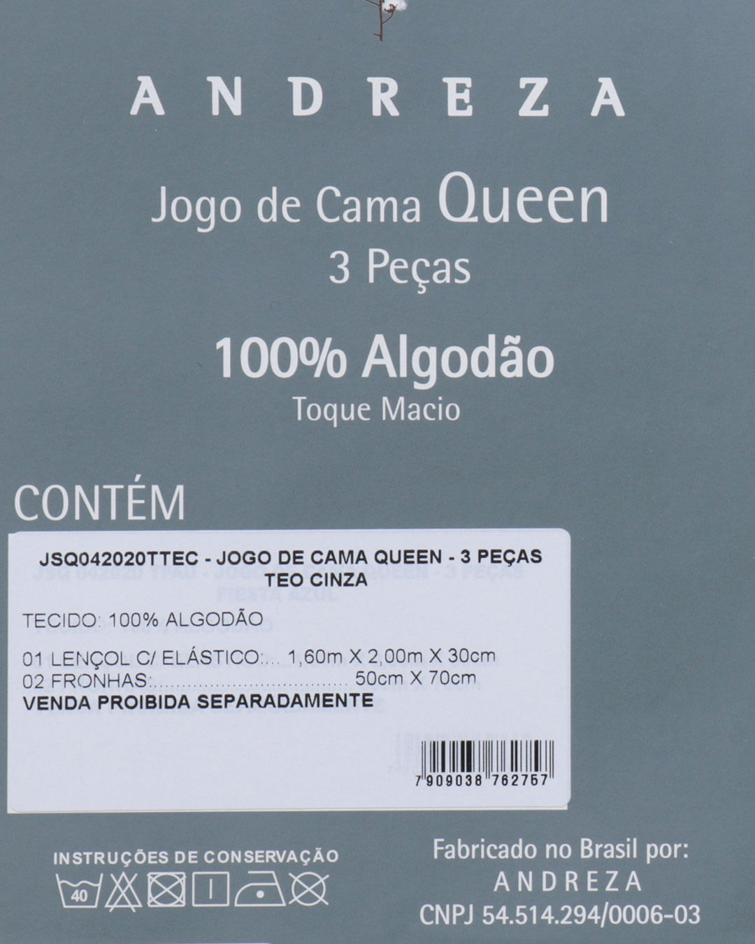 Jg-De-Cama-Queen-Teo-Cinza-----3-Pc---Cinza-Outros
