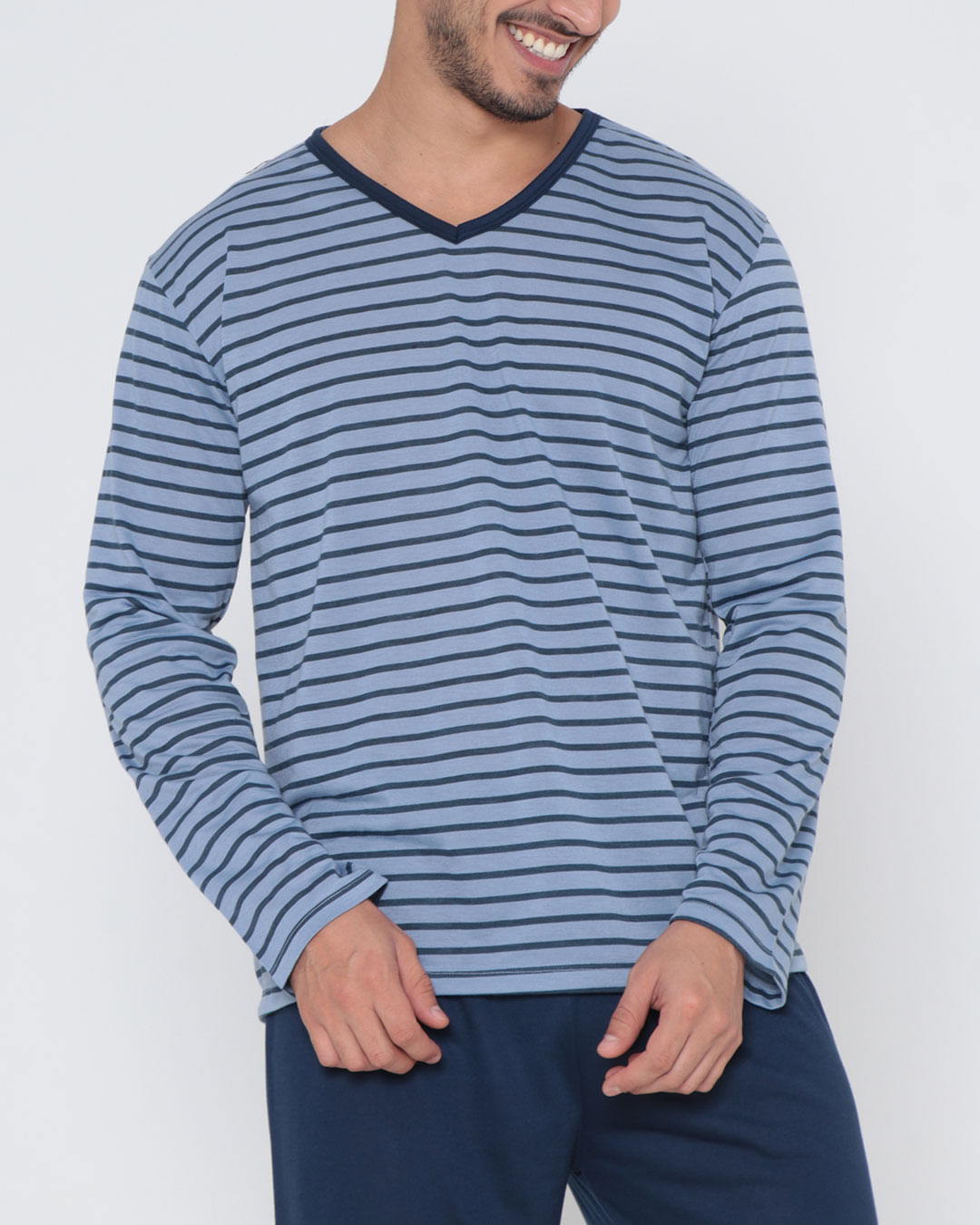 Pijama-Gola-V-Listrado-67498---Marinho-Listrado
