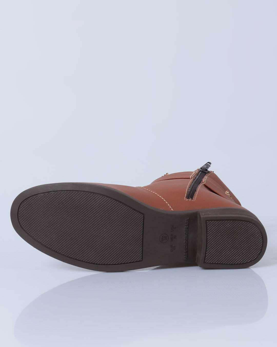 Bota-Cc-Bx2000-Camel-Strass---Marrom-Medio