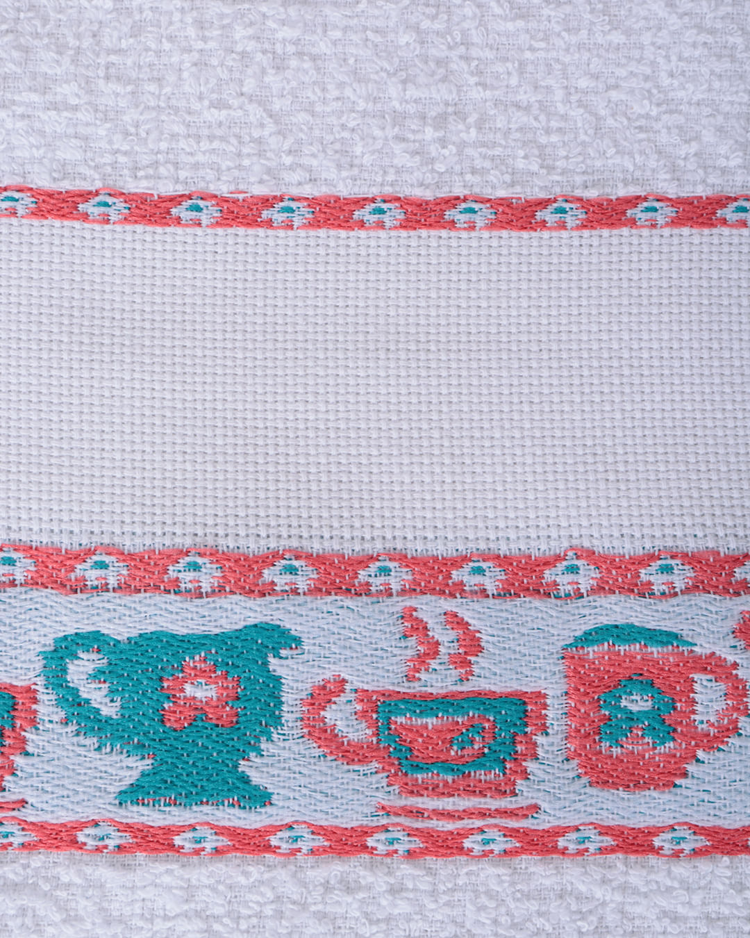 Pano-Copa-45x70-Jacquard---Vermelho-Xadrez