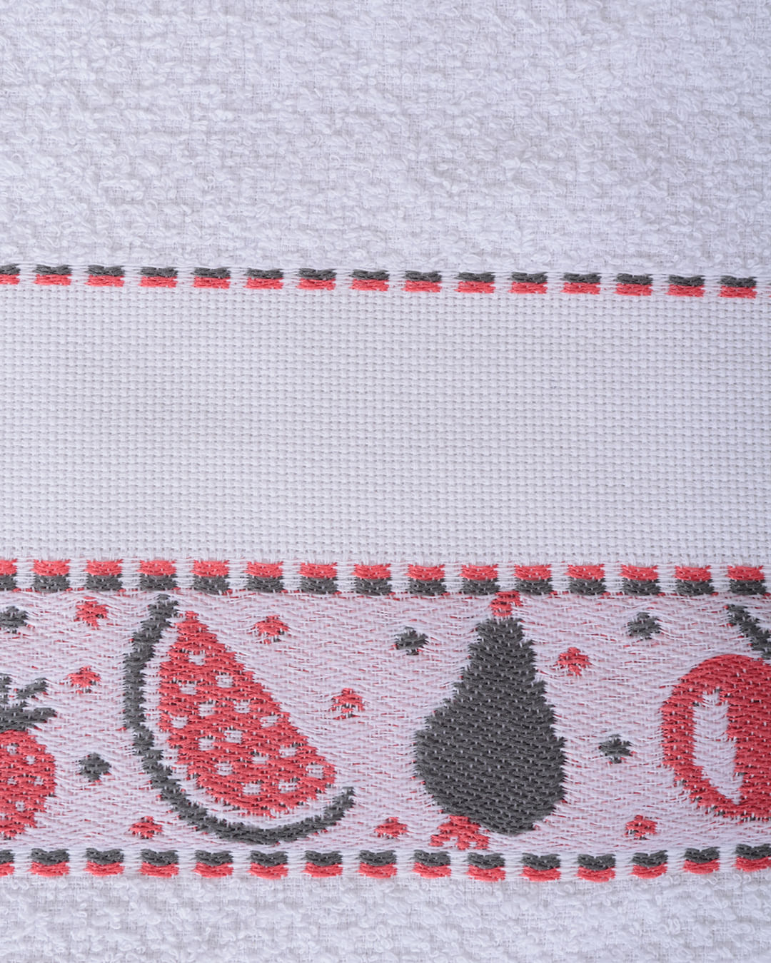 Pano-Copa-45x70-Jacquard---Vermelho-Geometrico