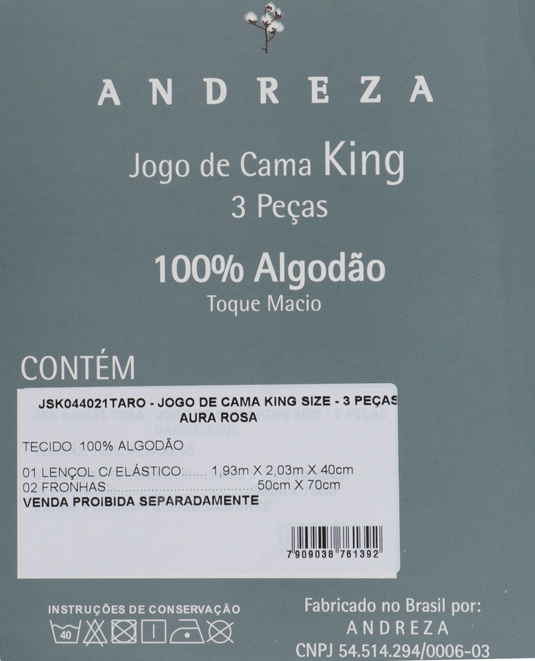 Jg-De-Cama-King-Size-Teo-Cinza---3-Pc---Cinza-Outros