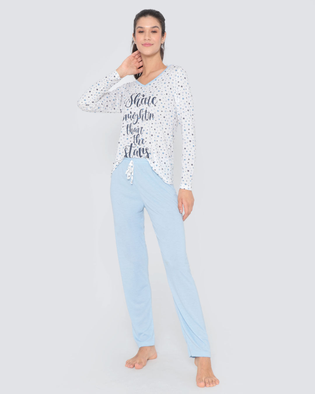 Pij-Long-Bl-Est-Estrela-Cc-Lisa23010a---Branco-Outros