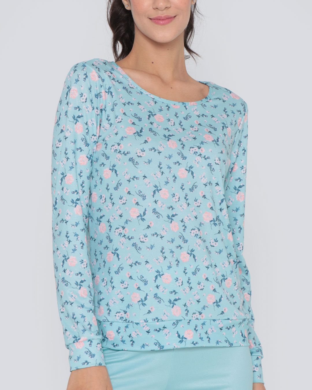 Pij-Longo-Bl-Est-Floral-E-Cc-Lisa---Verde-Claro